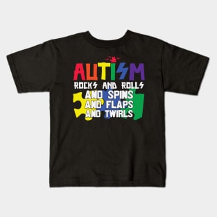 Autism Autistic Quote Saying Kids T-Shirt